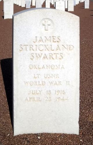 Lt. James Strickland Swarts gravestone