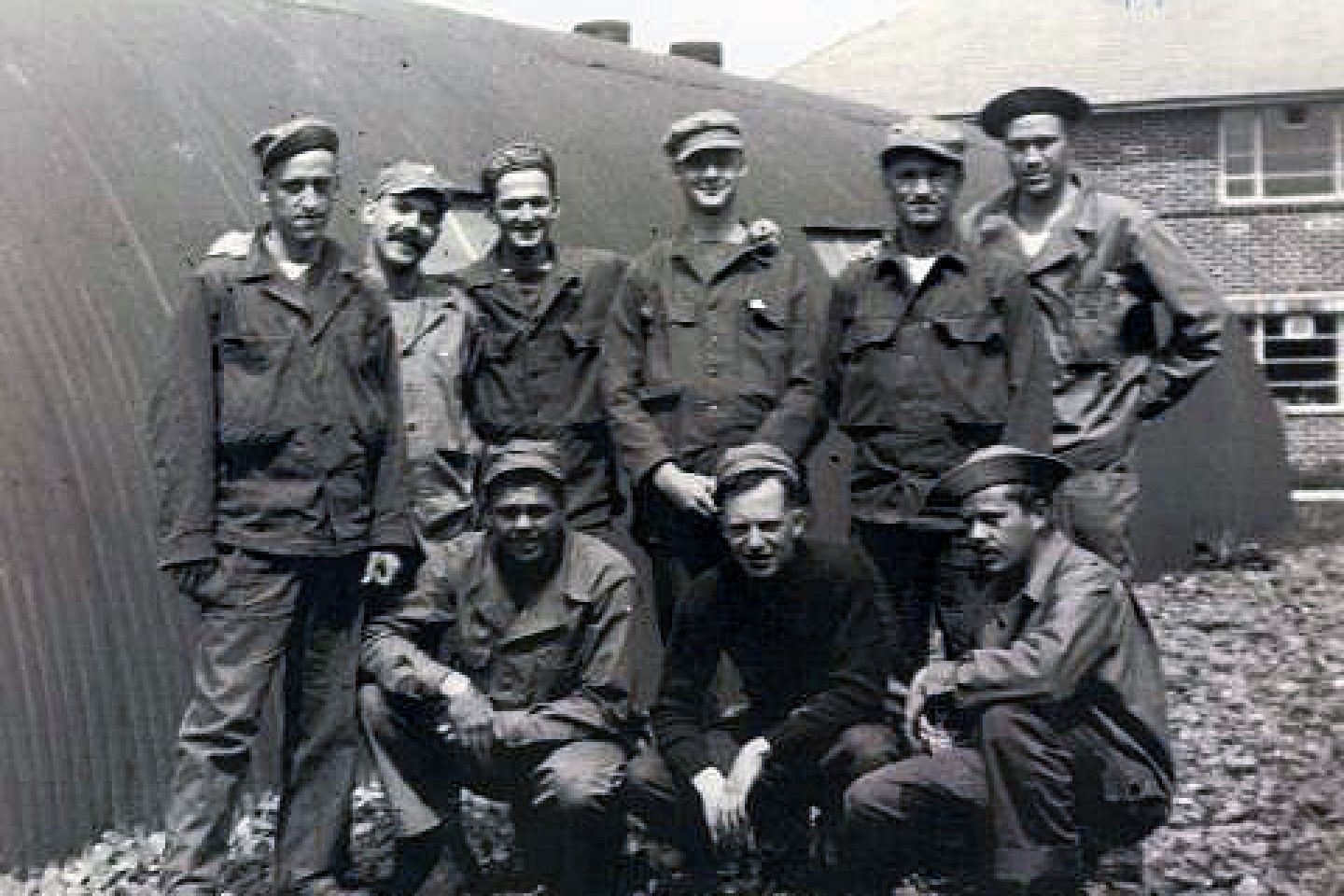 Surviving Officers from USS LST-507 and USS LST-531.